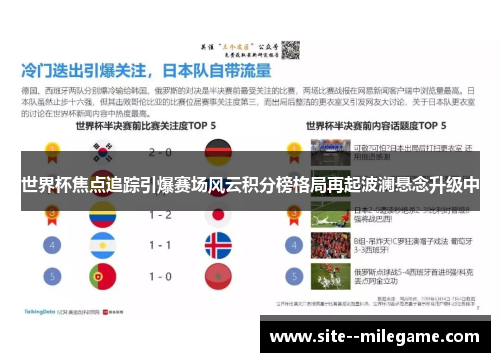 世界杯焦点追踪引爆赛场风云积分榜格局再起波澜悬念升级中